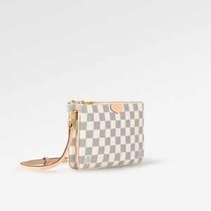 LOUIS VUTTON DOUBLE ZIP POUCHETTE